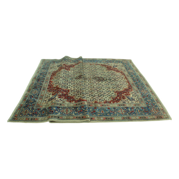 Bungalow Rose Shatia HandKnotted Ivory Rug Wayfair